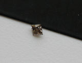 3mm Cognac Princess Cut Diamond 0.18 Cts Natural Faceted Brilliant Cut Diamond