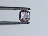 3x2.7mm Pink Diamond, 0.12 Cts Natural Cushion Cut Diamond For Pink Diamond Ring