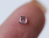 3x2.7mm Pink Diamond, 0.12 Cts Natural Cushion Cut Diamond For Pink Diamond Ring