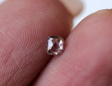 3x2.7mm Pink Diamond, 0.12 Cts Natural Cushion Cut Diamond For Pink Diamond Ring