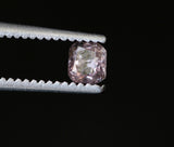 3x2.7mm Pink Diamond, 0.12 Cts Natural Cushion Cut Diamond For Pink Diamond Ring