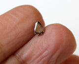 Brown Diamond Pear Cut, Diamond Pear For Ring, Loose Diamond 5.4x3.6mm-PVD64