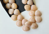 Pink Opal Plain Heart Beads, 12.8mm Pink Opal  Heart Briolettes, 7 Inch-PDG361