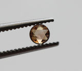 3.2mm Light Champagne Diamond, Rare Natural Beautiful Loose Faceted Diamond