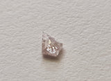 Light Pink Diamond Kite Cut Diamond 5.1x3.6mm Kite Flat Back Diamond Cabochon