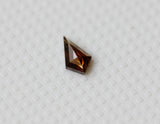 Cognac Diamond Kite 4.5x2.7mm Brown Kite Flat Back Diamond Cabochon For Ring