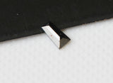 Black Tapered Baguette 4.2x2.2mm, Fancy Shaped Tapered Baguette Cut Ring