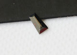 Black Tapered Baguette 4.2x2.2mm, Fancy Shaped Tapered Baguette Cut Ring