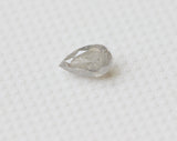 Natural White Diamond Pear Cut, Loose Diamond Pear Pendant 5.1x3.1mm for Ring