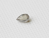 Natural White Diamond Pear Cut, Loose Diamond Pear Pendant 5.1x3.1mm for Ring