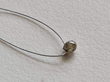 3.2x2.3mm Brown Diamond Drop Bead, 0.14 Cts Natural Faceted Tear Drop Briolette