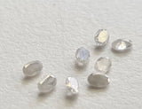 White 2x3mm Oval Shape Brilliant Cut Faceted Clear Diamond for Ring (1Pc To 2Pc)