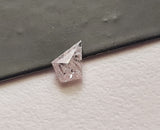 Light Pink Diamond Kite Cut Diamond 5.1x3.6mm Kite Flat Back Diamond Cabochon