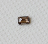 Brown Emerald Cut Fancy Rectangle Diamond For Ring, 2x3mm Emerald Cut for Ring