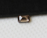 Brown Emerald Cut Fancy Rectangle Diamond For Ring, 2x3mm Emerald Cut for Ring