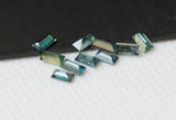 Blue Baguette Diamond, Rare 1.5x2.8mm-1.5x3mm Baguette Cut Diamond (1Pc-2Pcs)