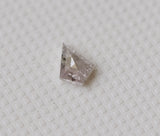 Light Pink Diamond Kite Cut Diamond 5.1x3.6mm Kite Flat Back Diamond Cabochon