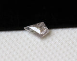 Light Pink Diamond Kite Cut Diamond 5.1x3.6mm Kite Flat Back Diamond Cabochon