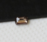 Brown Emerald Cut Fancy Rectangle Diamond For Ring, 2x3mm Emerald Cut for Ring