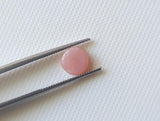 6-7mm Pink Opal Cabochons, Natural Pink Opal Round Cabochons (10Pcs To 20Pcs)