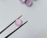 6-7mm Pink Amethyst Cabochons, Amethyst Plain Round Cabochon (10Pcs To 20Pcs)