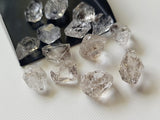 Herkimer Diamond Loose, NATURAL 13-17mm Clear White Raw Rough Diamond (1 To 2Pc)