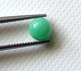 5mm Chrysoprase Cabochons, Natural Chrysoprase Round Cabochons (10Pcs To 20Pcs)