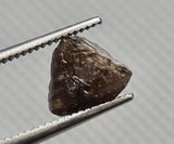 Champagne Trillion Diamond, Natural Brown Champagne Rough Diamond For Jewelry