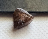 Champagne Trillion Diamond, Natural Brown Champagne Rough Diamond For Jewelry