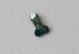 Rare Blue Penis Cut Polished Diamond Loose Fancy Dick/Phallus/Willy Diamond