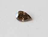 Brown Diamond Pear Cut, 5x3mm 0.25 Cts Diamond Pear For Ring, Loose Diamond