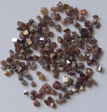 Brown Diamond, 2-3mm Natural Loose Rough Brown Flat Raw Uncut Diamond (1Ct-2Cts)