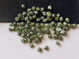 2-2.5mm Green Raw Diamond, Raw Uncut Diamond Perfect for Bezel (1ct To 2Ct)