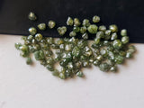 2-2.5mm Green Raw Diamond, Raw Uncut Diamond Perfect for Bezel (1ct To 2Ct)