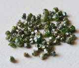 2-2.5mm Green Raw Diamond, Raw Uncut Diamond Perfect for Bezel (1ct To 2Ct)