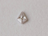 Light Pink Diamond, 4.2x3.3mm Natural Loose Diamond Kite Cut Diamond Cabochon