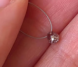 3.4x3mm Natural Brown Pink Diamond Facet Tear Drop Briolette Bead Drill Diamond