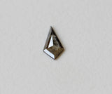 Salt And Pepper Diamond Kite Cut, 8.5x4.4mm Fancy Kite Diamond Cabochon