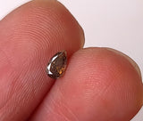 Brown Diamond Pear Cut, 5x3mm 0.25 Cts Diamond Pear For Ring, Loose Diamond