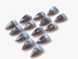 20mm Natural Boulder Opal Pair Faceted Shield For Earrings/Boulder/Pendant