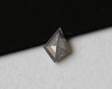 5.1x3.9mm Gray Kite Shape Diamond Faceted Table/Shield Cut Diamond for Ring