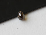 3x2.1mm Cognac Diamond Briolette Bead, 0.44 Cts Brown Cognac Diamond