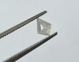 5.1x3.9mm Gray Kite Shape Diamond Faceted Table/Shield Cut Diamond for Ring