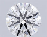 IGI Certified 2.98 Carat G/VS2 Round Brilliant Cut Shaped Lab Grown Diamond