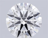 IGI Certified 2.98 Carat G/VS2 Round Brilliant Cut Shaped Lab Grown Diamond