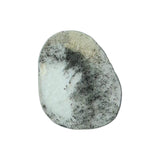 9.2x7.5mm Salt And Pepper Diamond Slice 0.40Ct, Loose Faceted Salt And Pepper Diamond Polki Slice Jewelry - PDD876