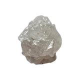 Conflict Free 7.2x6mm White Grey Diamond, 1.64 Cts Loose Huge Uncut Natural Raw Rough White Grey Diamond for Jewelry - PDD941