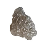 8.4x6.4mm White Grey Rough Diamond, Loose Raw Uncut Huge 1.83 Cts White Raw Diamond For Jewelry - PDD931