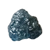 Conflict Free 6.7x6.2mm Blue Raw Diamond, 1.28 Cts Huge Blue Rough Flat Uncut Diamond, Perfect for Bezel - PPKJ193
