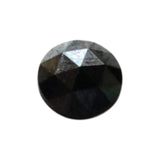 4.8mm Black Rose Cut Diamond, 0.4Cts Loose Faceted Rare Natural Black Rose Cut Diamond Cabochon for Ring - PDD948